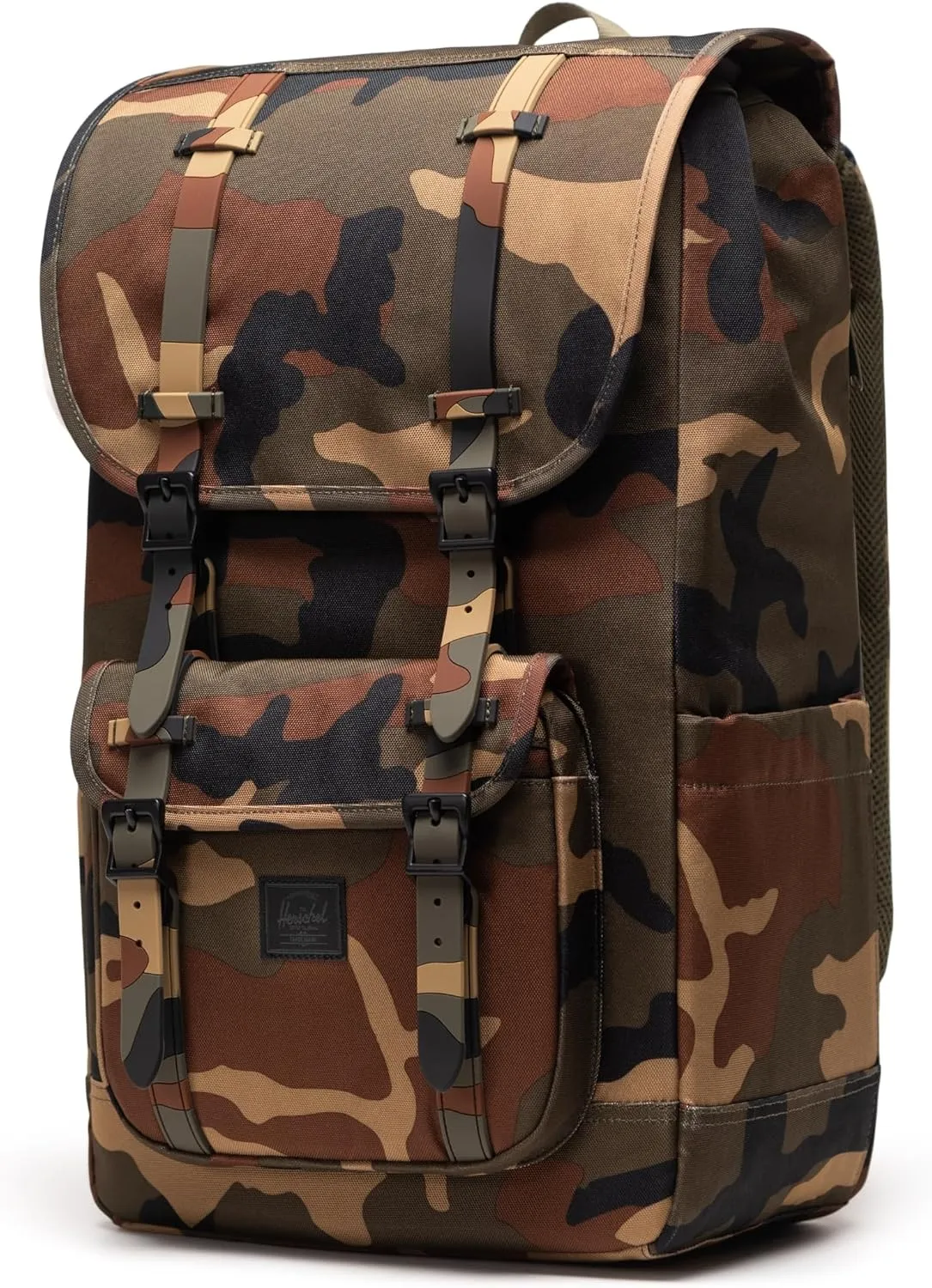 Herschel Little America rugzak 30L Woodland Camo canvas