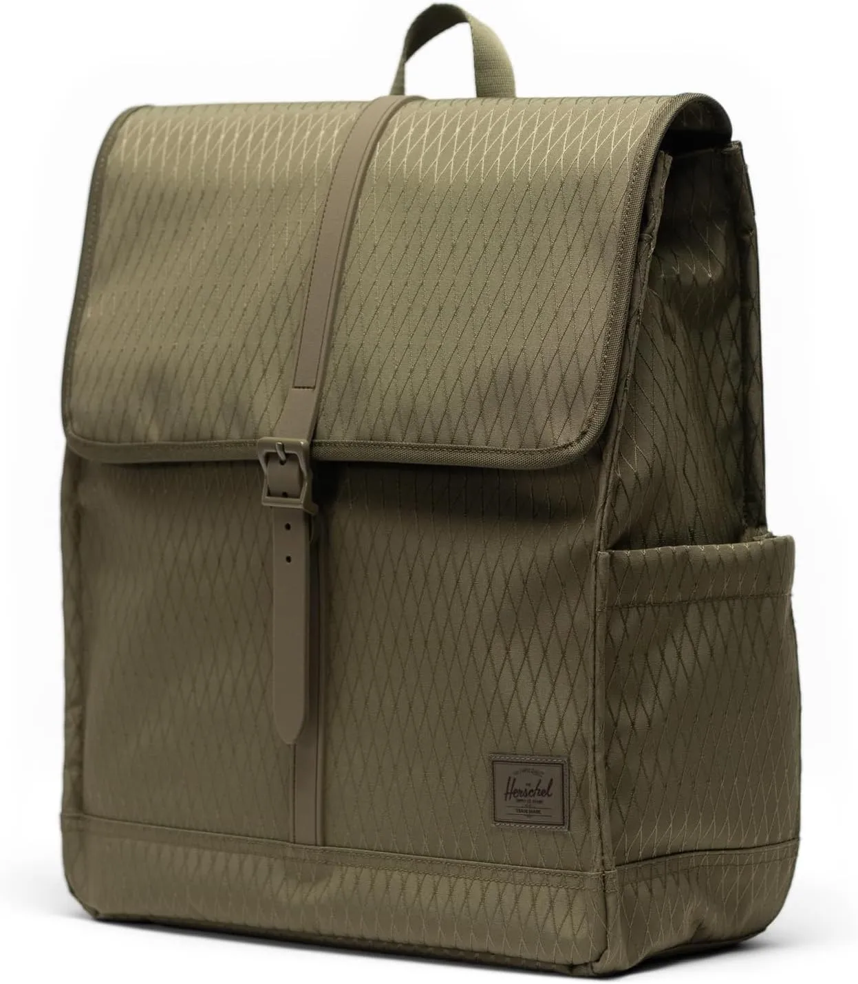 Herschel City rugzak 18L ivy green diamond licht