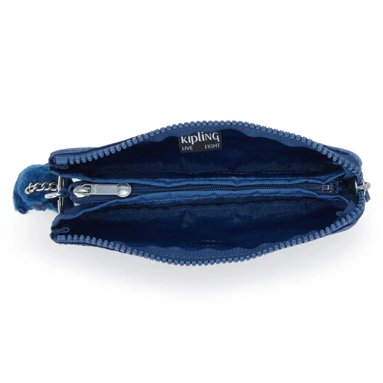 Kipling Creativity L portemonnee Casual Blue groot blauw