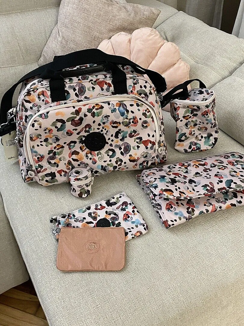 Kipling Camama luiertas Tiny Green Air groot verschoningsmat