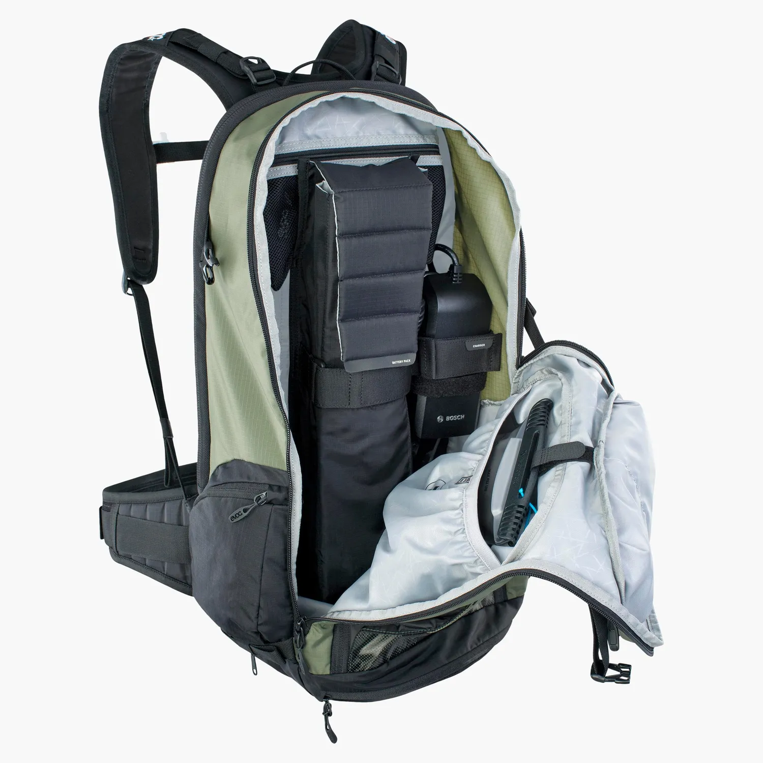 Evoc FR Tour E-Ride 30 rugzak olijf 30L