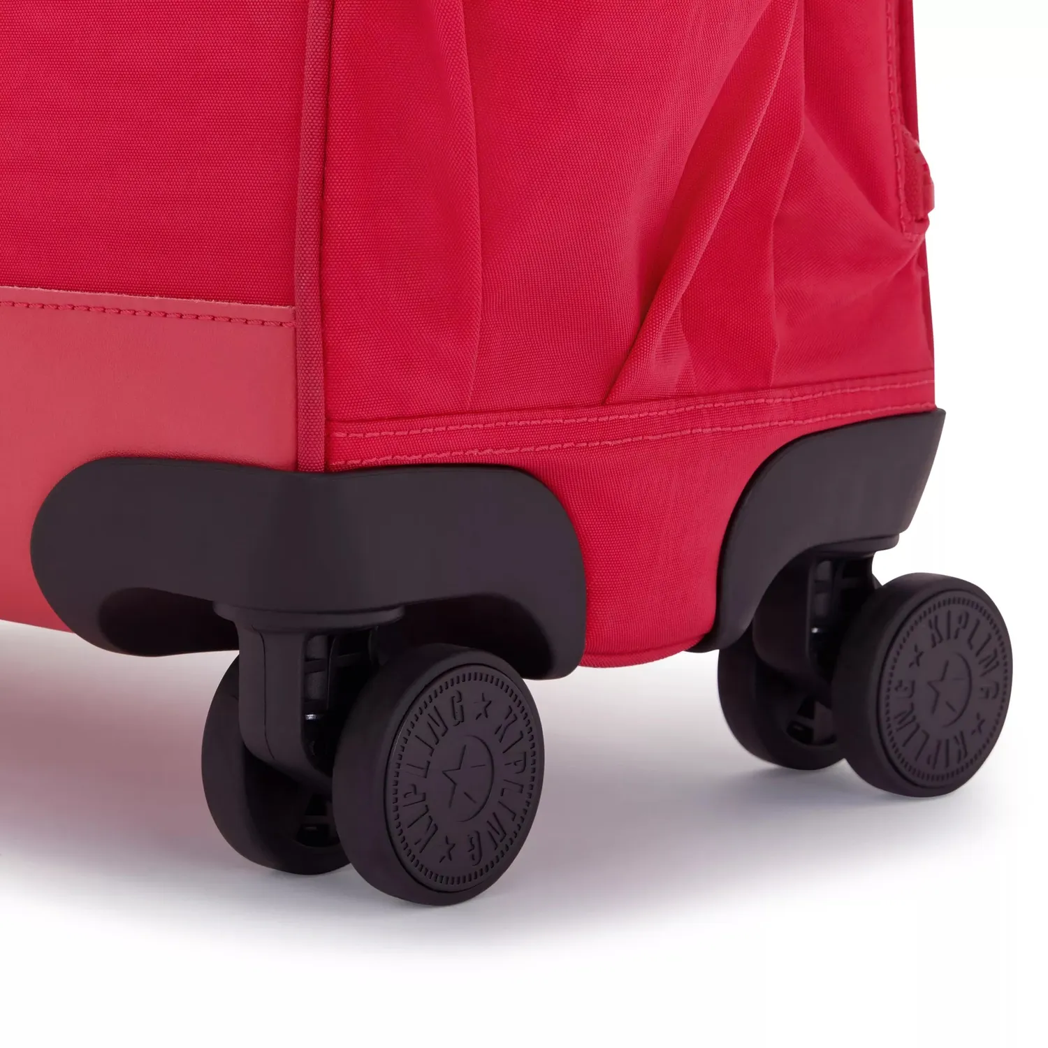 Kipling New Storia trolley True Pink Groot met 4 wielen
