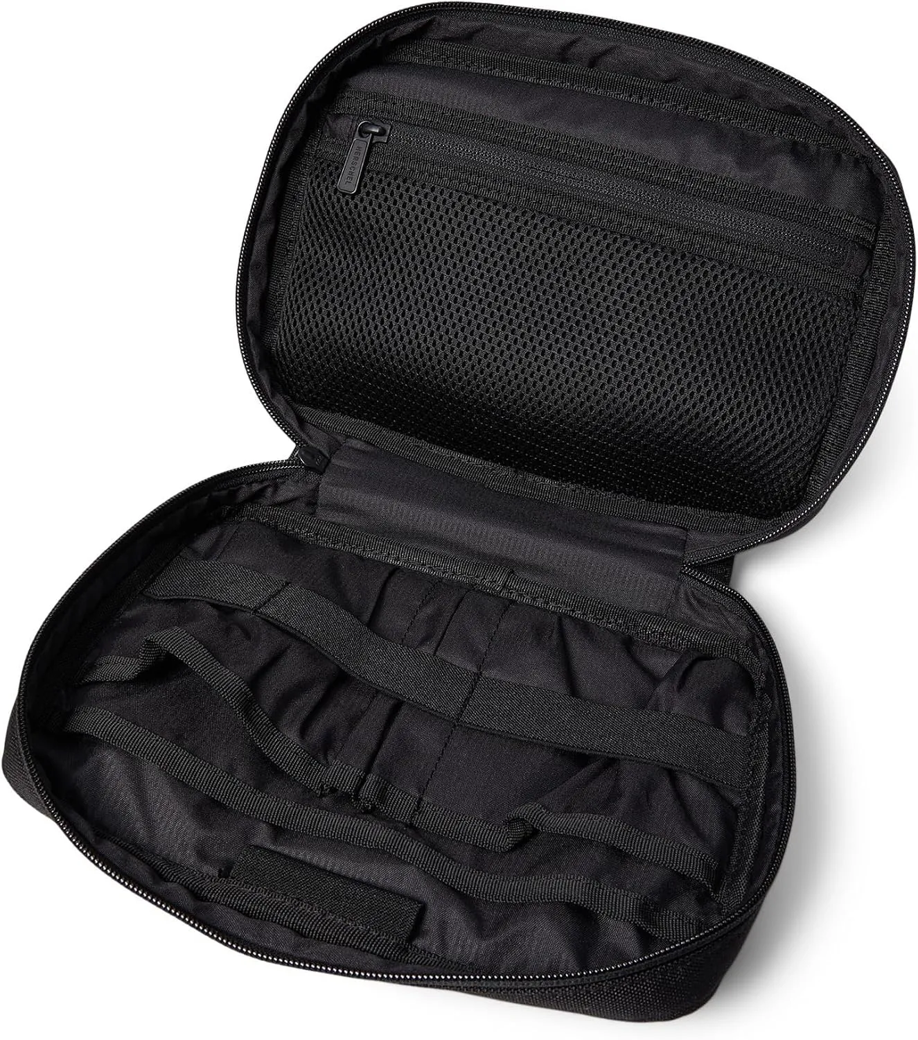 Herschel Burrard Organizer Tech zwart met vakindeling
