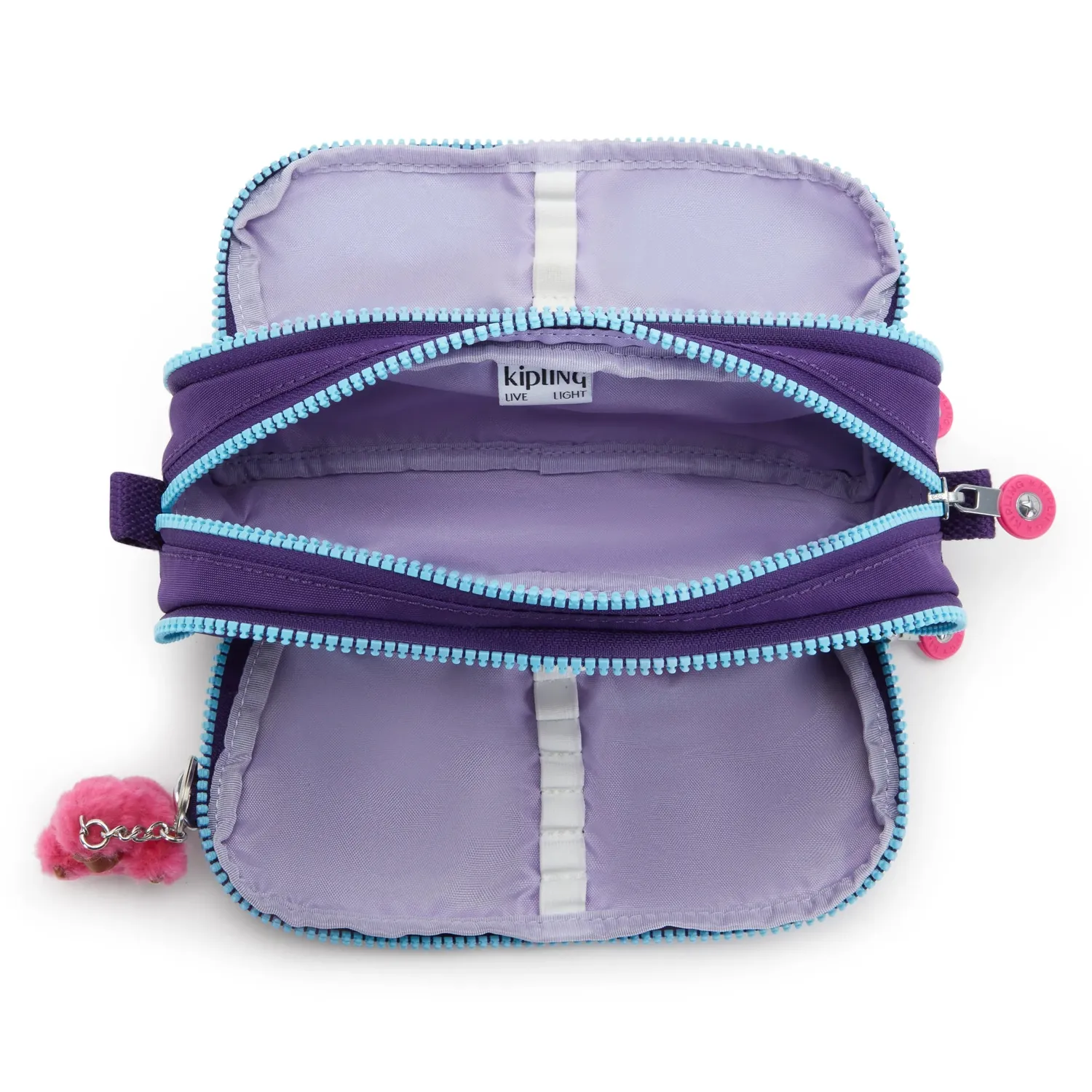 Kipling Gitroy etui Groot VIP Purple 32 lussen