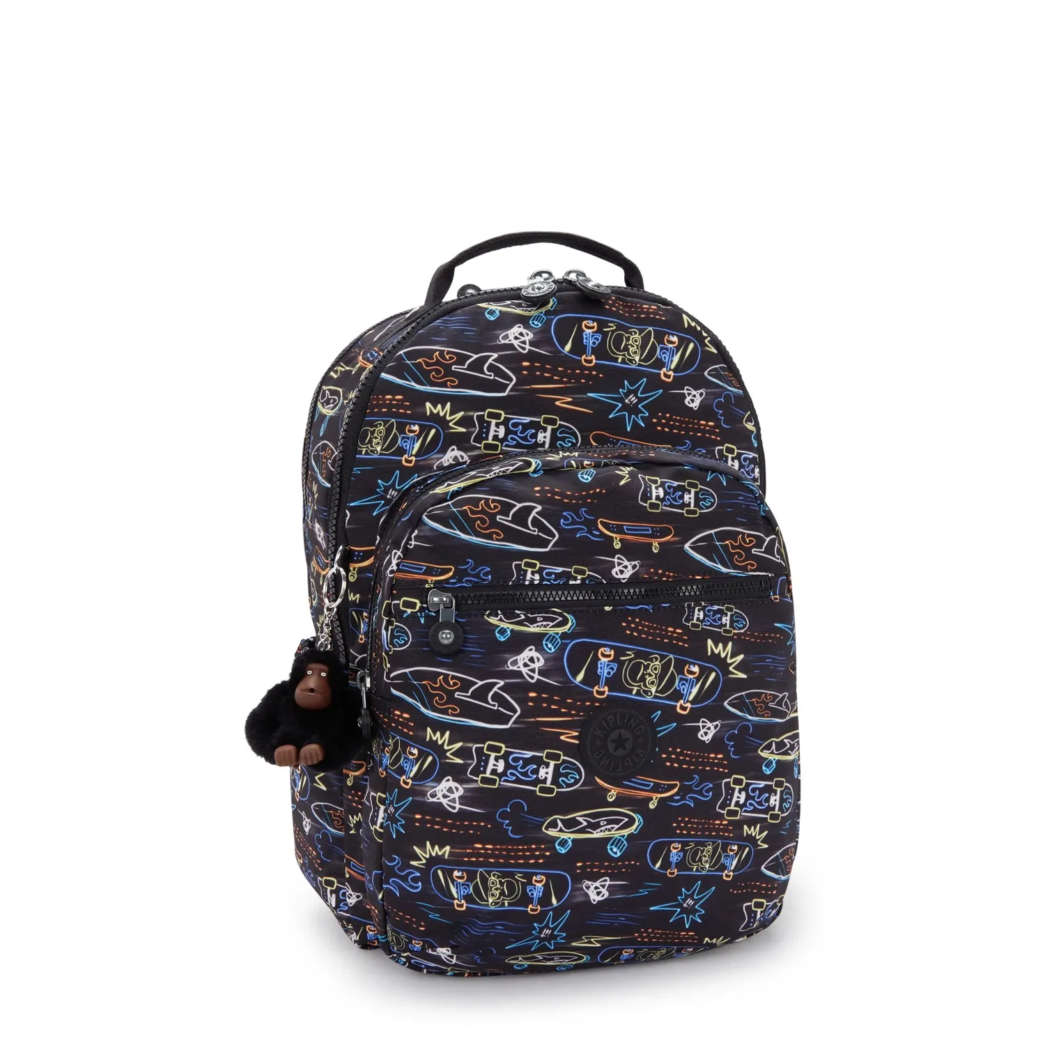 Kipling Seoul Lap rugzak Groot Neon Skate 15 inch laptopvak