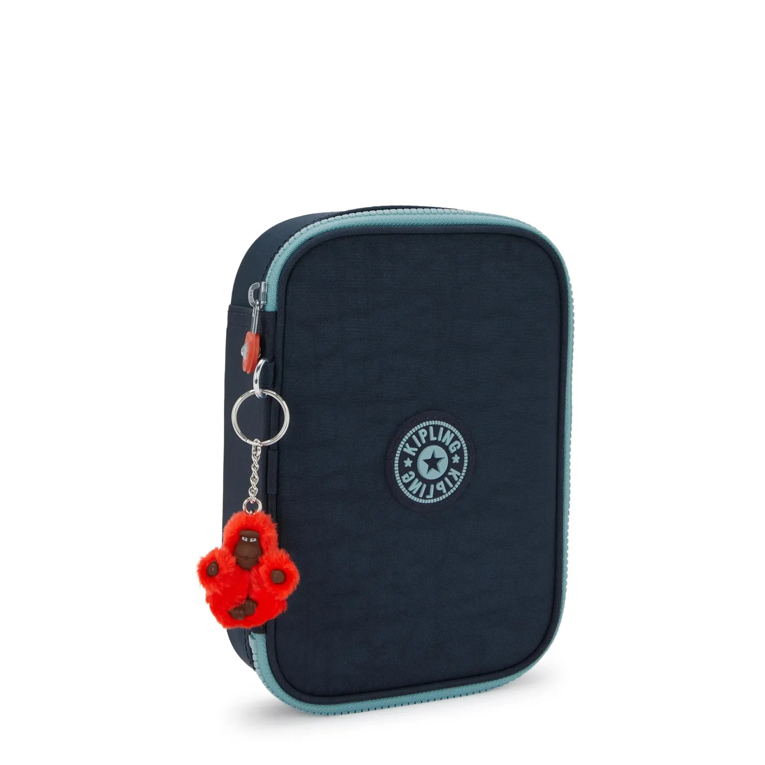 Kipling 100 Pens pennenzak Cosmo Blue Combo groot nylon