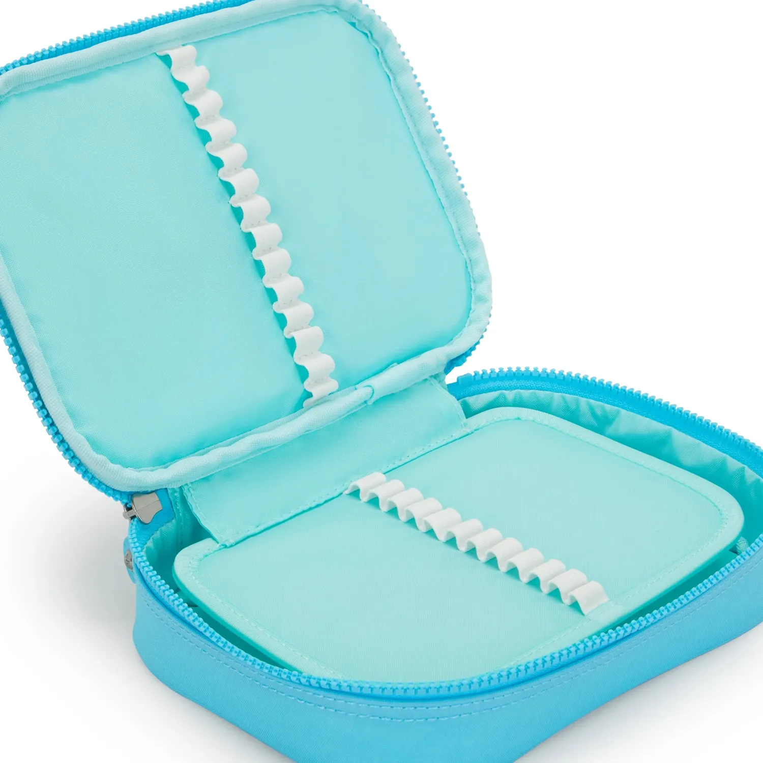 Kipling 100 Pens pennenzak Splash Blue groot nylon