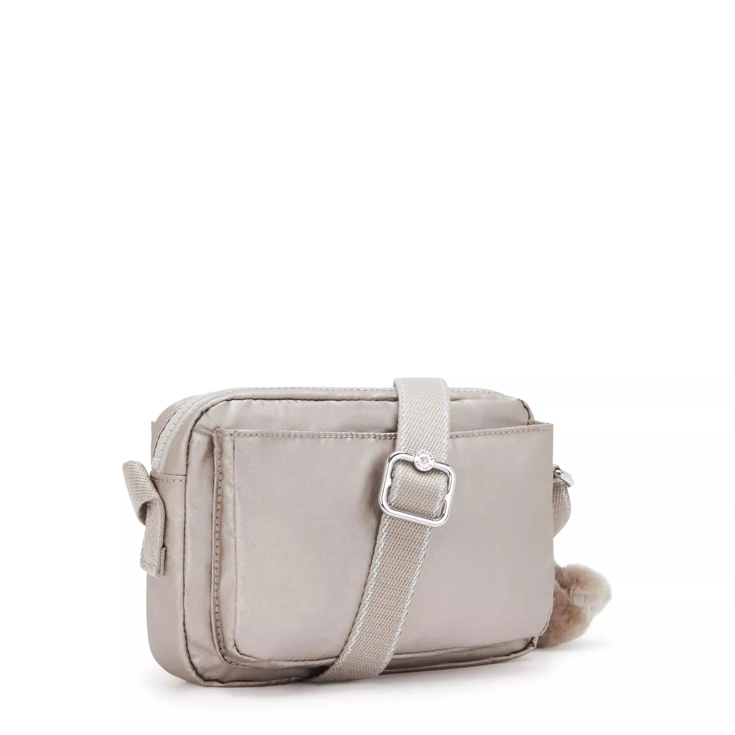 Kipling Abanu crossbodytas klein metallic glow glans