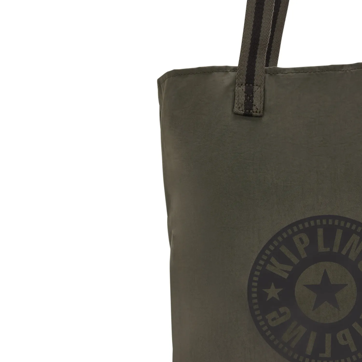 Kipling Hip Hurray 6 shopper Field Green Hip medium vouwbaar