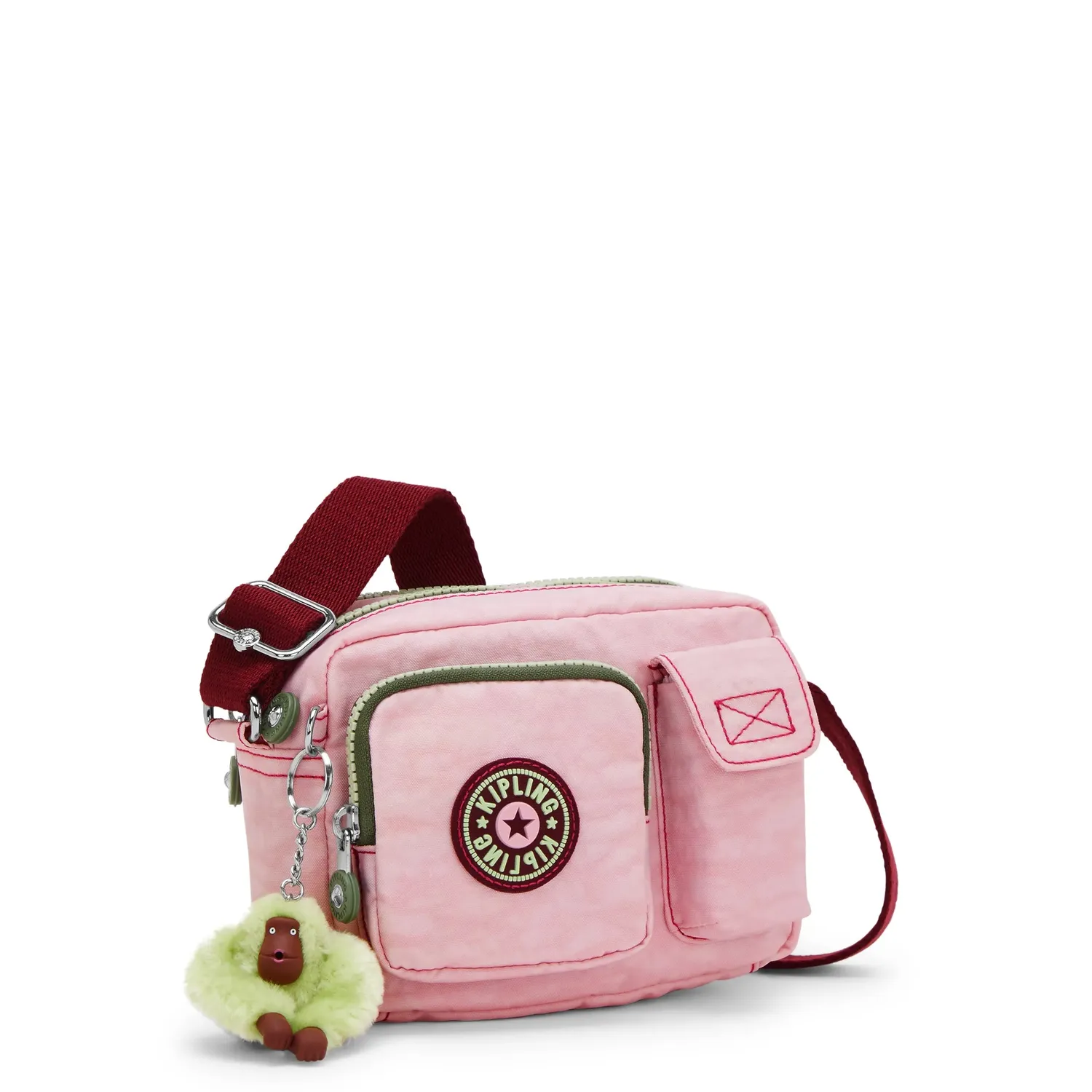 Kipling Abanu S Energy tas Energy Pink Klein verstelbaar