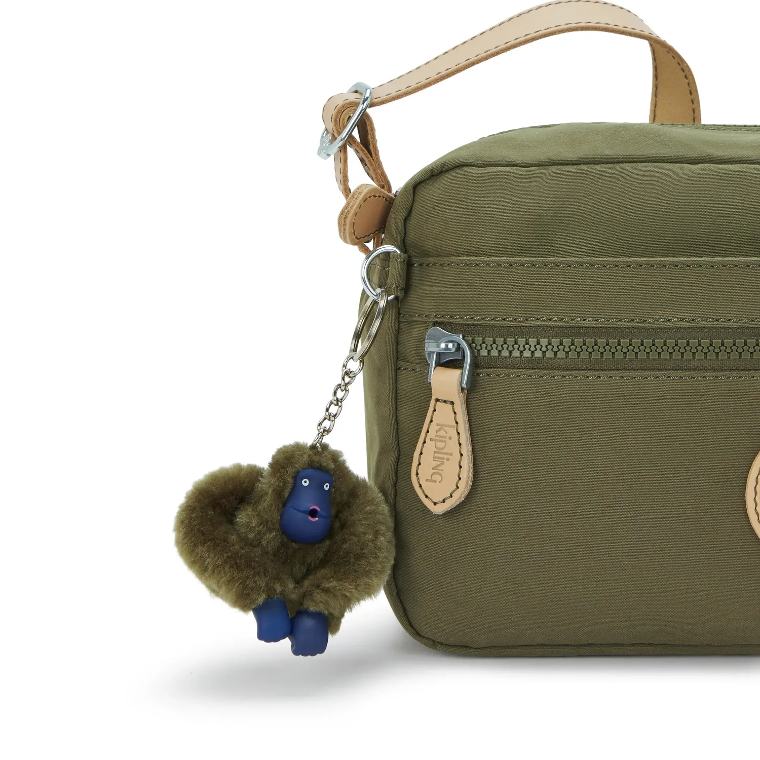 Kipling Ozita crossbodytas Cotton Khaki klein licht