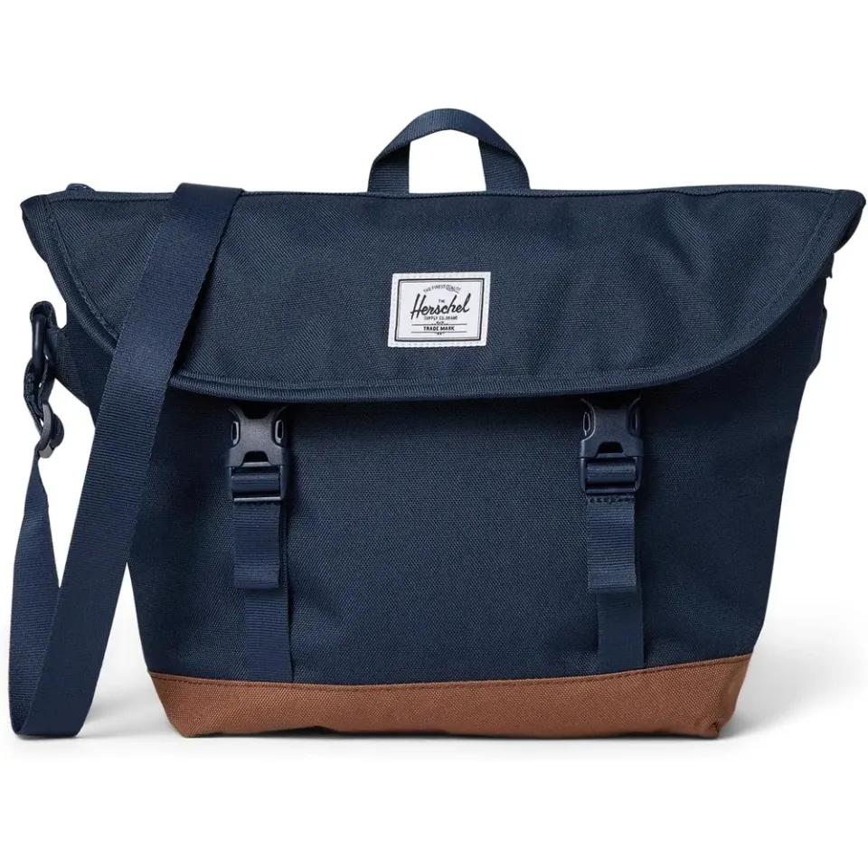 Herschel Cove messenger schoudertas navy laptoptas