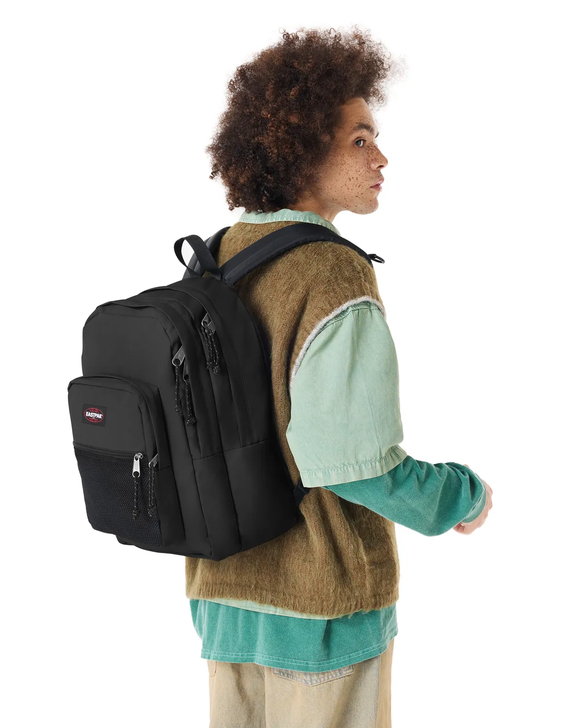 Eastpak Pinnacle rugzak zwart large waterafstotend