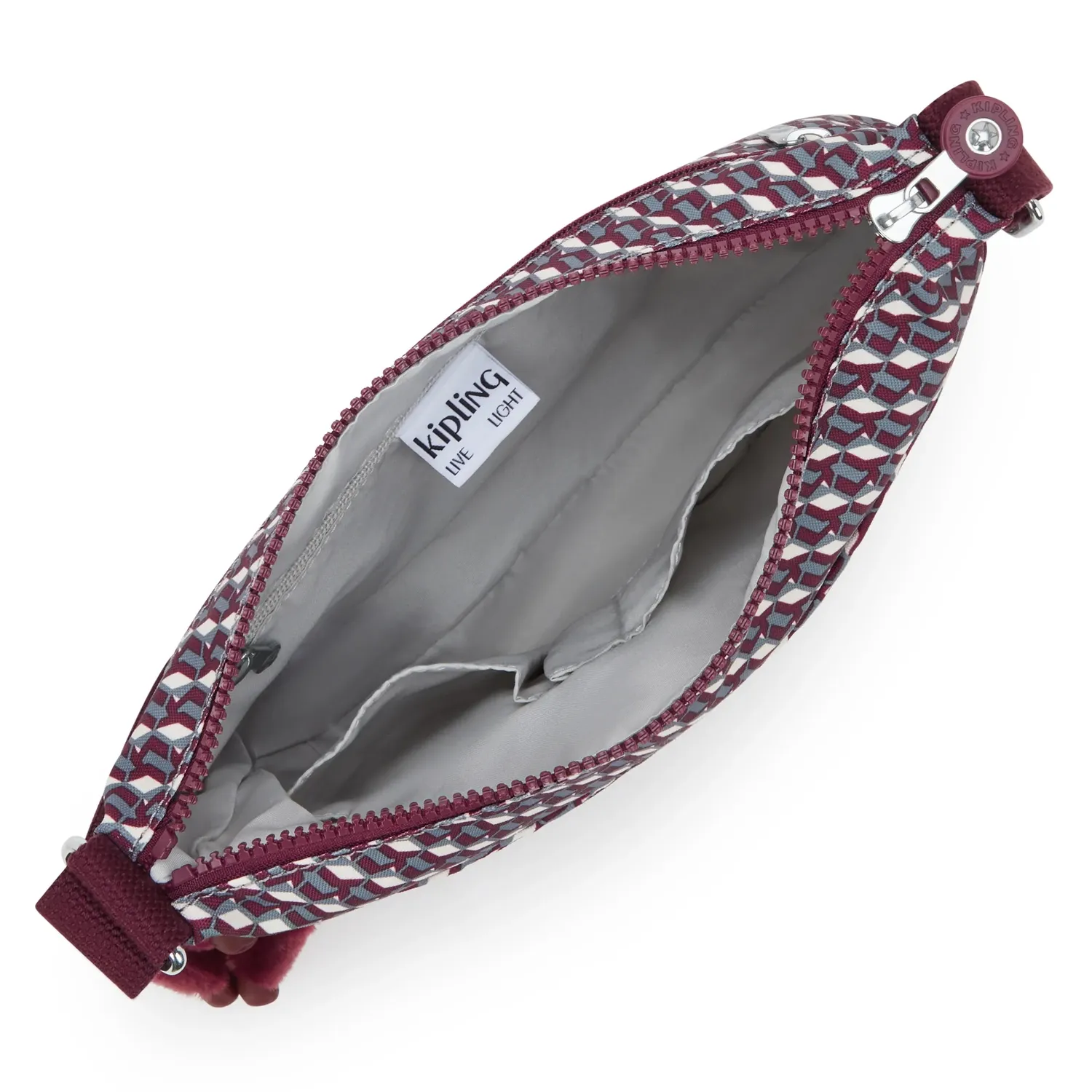 Kipling Arto schoudertas Medium 3DK met ritsvakken