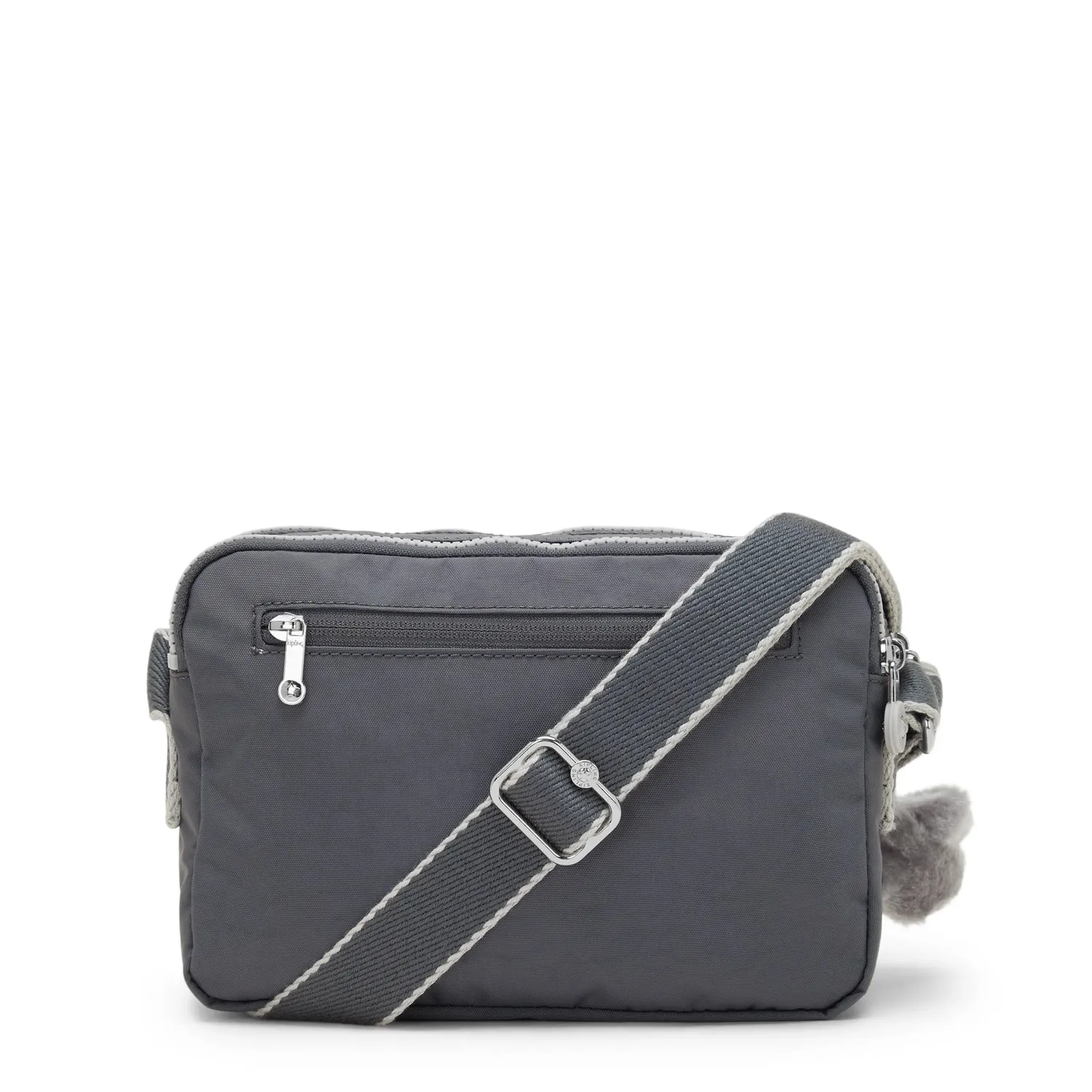 Kipling Abanu M schoudertasje Medium Moonlit Grey lichtgewicht