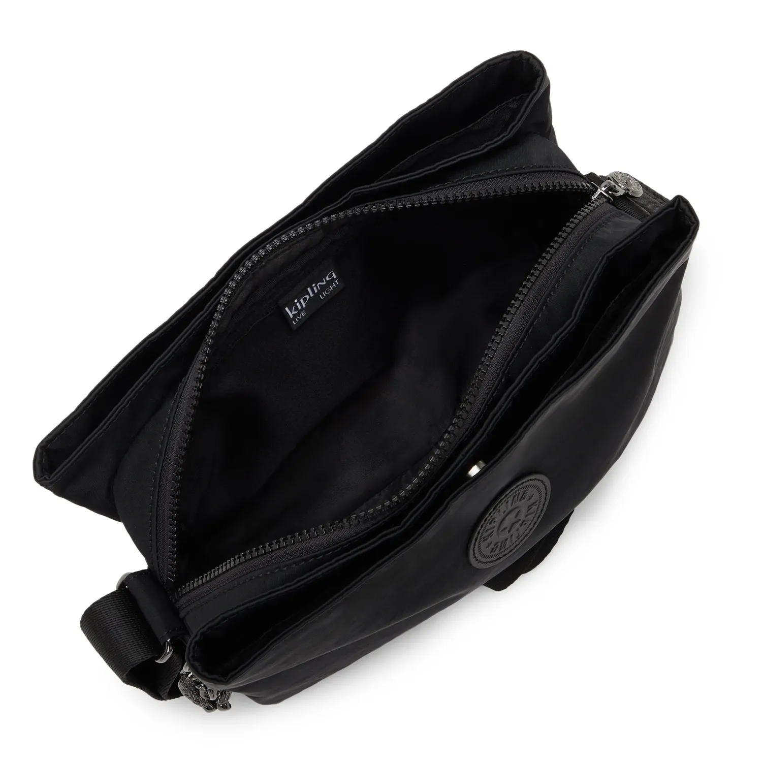 Kipling Fabya crossbody Infinite Black lichtgewicht