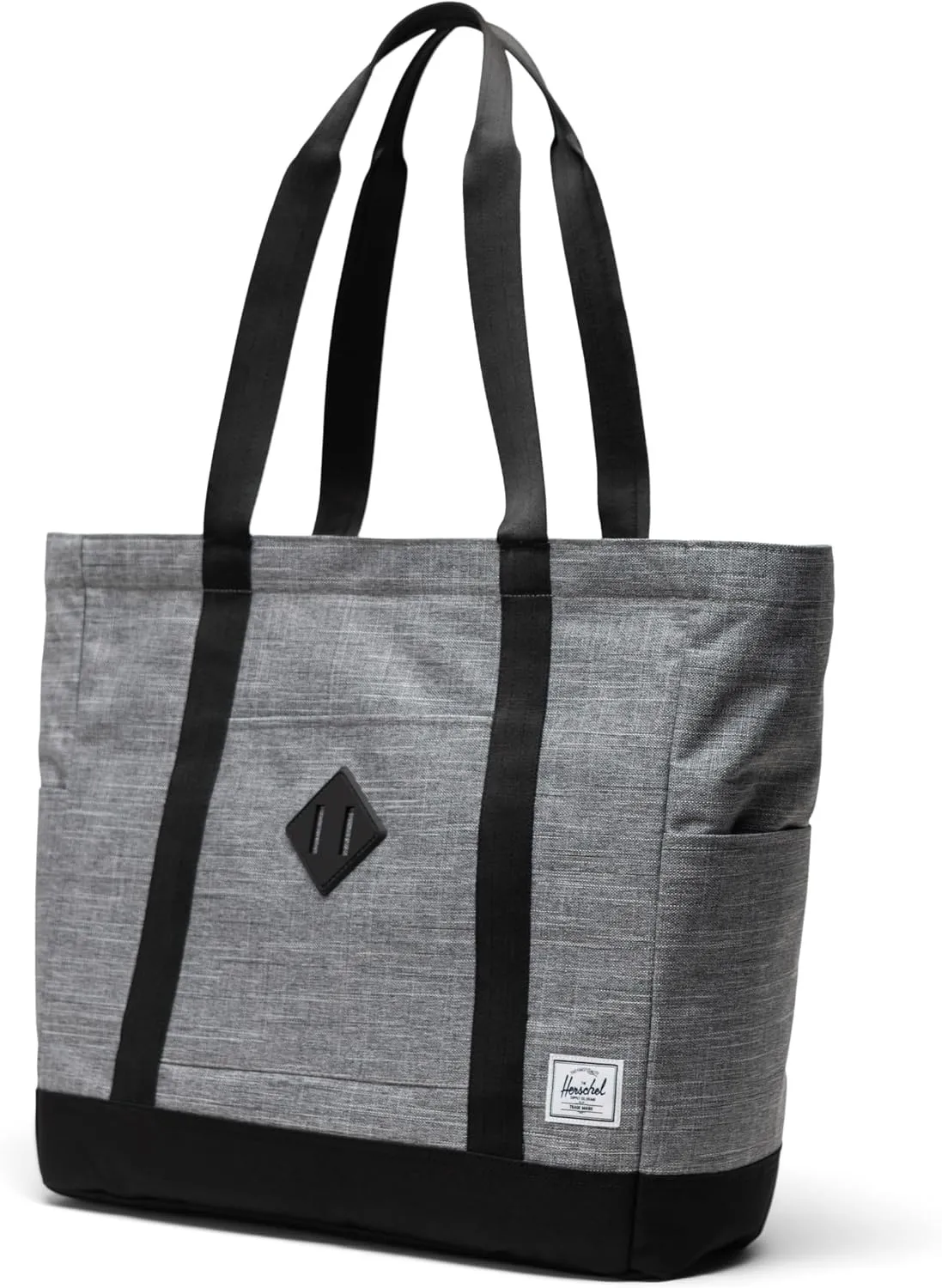 Herschel Heritage shopper Raven Crosshatch canvas tas