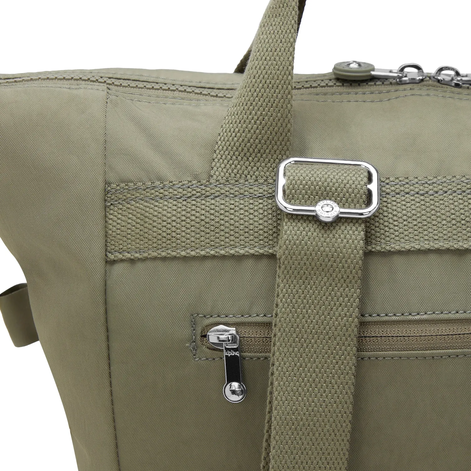 Kipling New Art rugzak Almost Sage medium met laptopvak