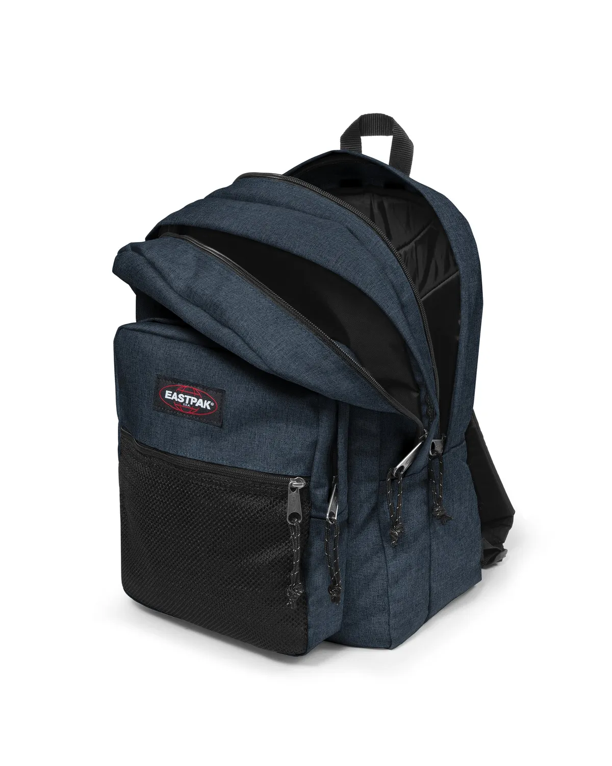 Eastpak Pinnacle rugzak Triple Denim large vegan