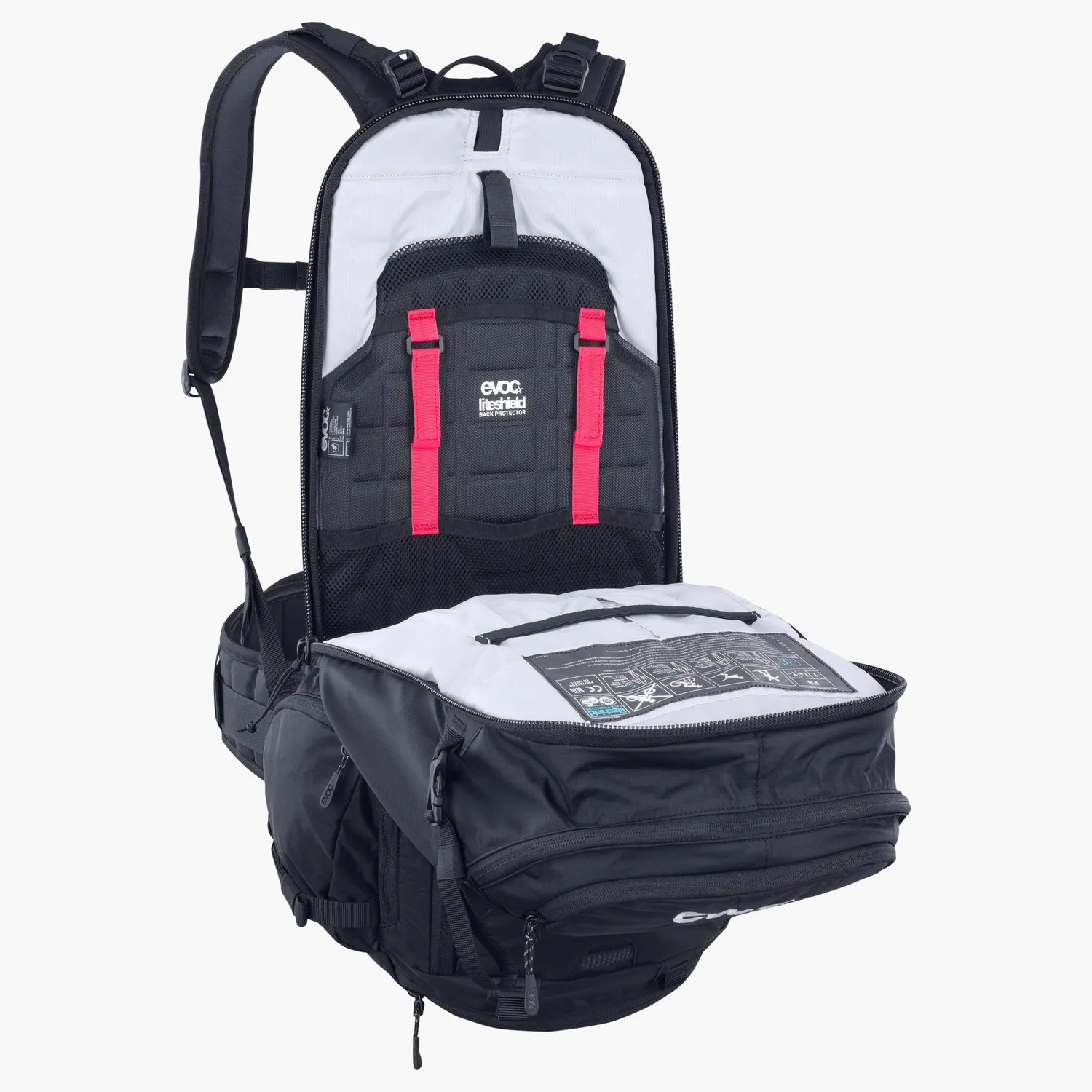 Evoc FR Tour 30 rugzak zwart 30 liter protector