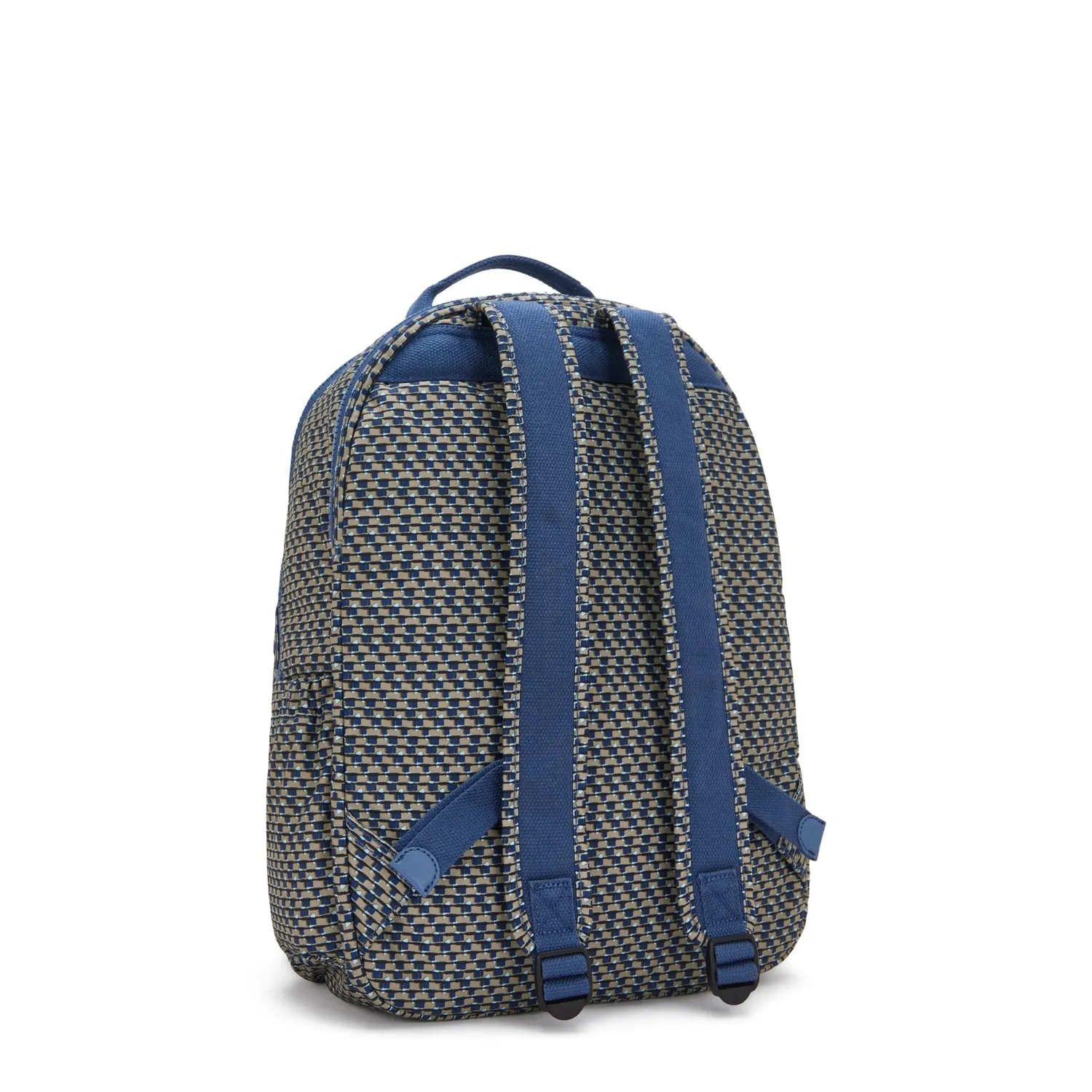 Kipling Seoul Lap rugzak Blue on Wire Groot 15 inch laptop