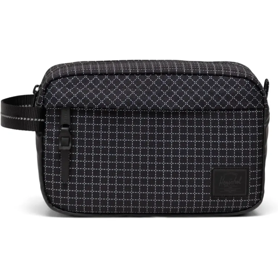 Herschel Chapter toilettas Grid Black