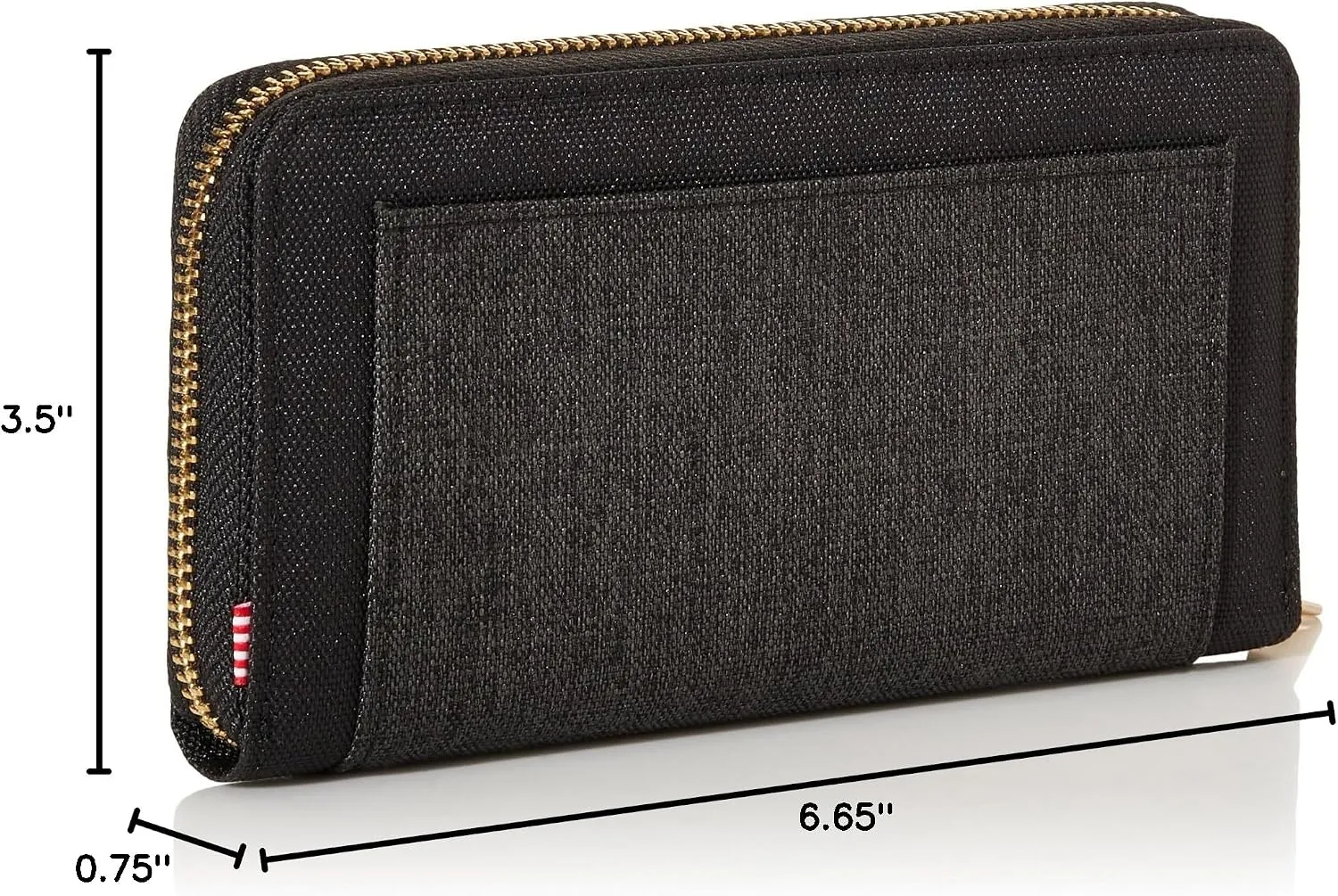 Herschel Thomas portemonnee Black Crosshatch RFID