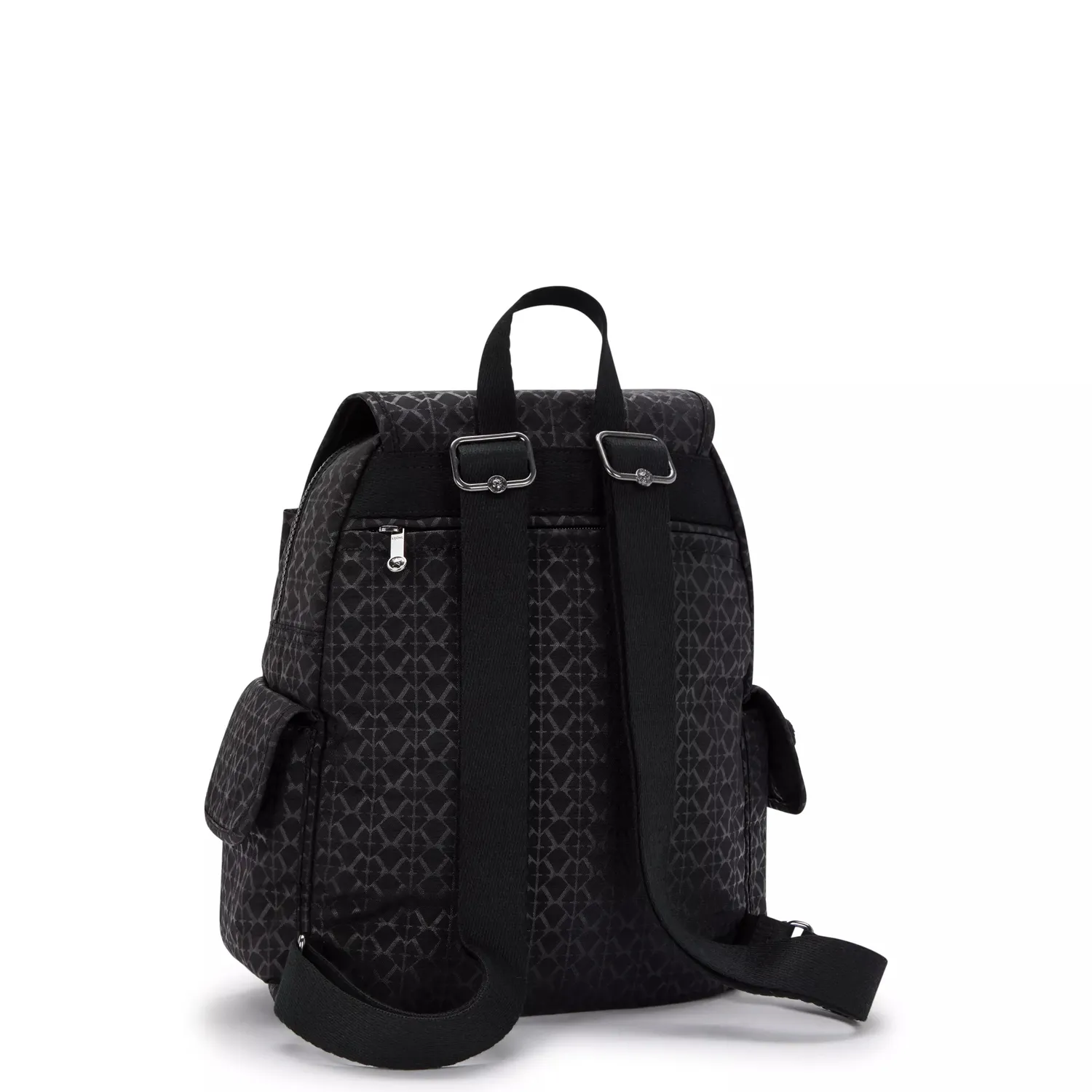 Kipling City Pack S rugzak Signature Emb klein met sleutelhanger