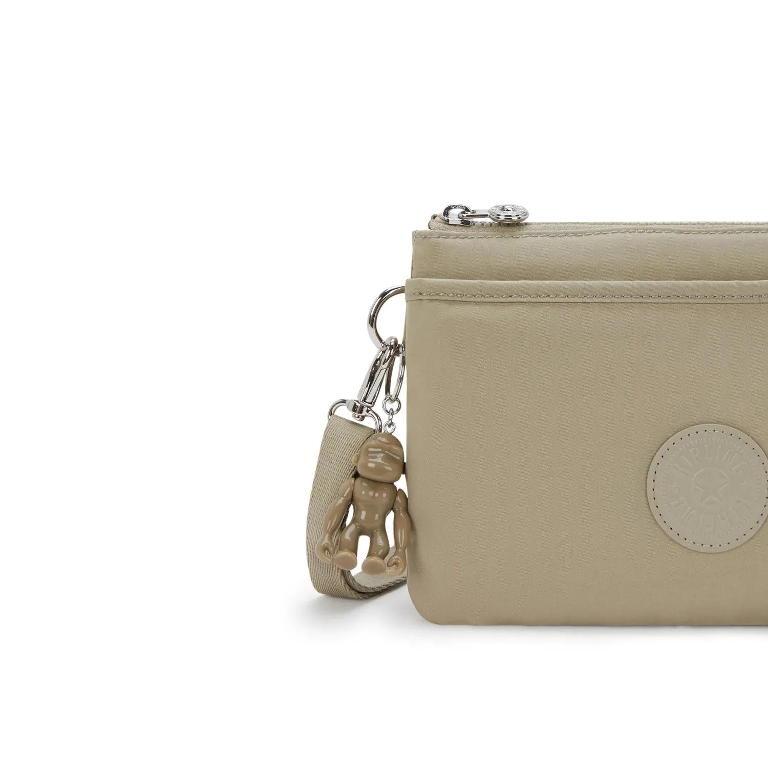 Kipling Riri crossbodytas Klein Boho Tan waterafstotend