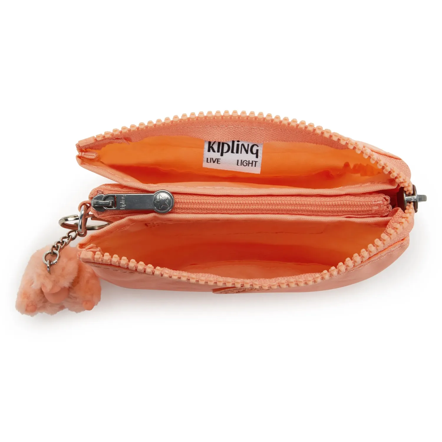 Kipling Creativity S portemonnee klein pinky orange tasje