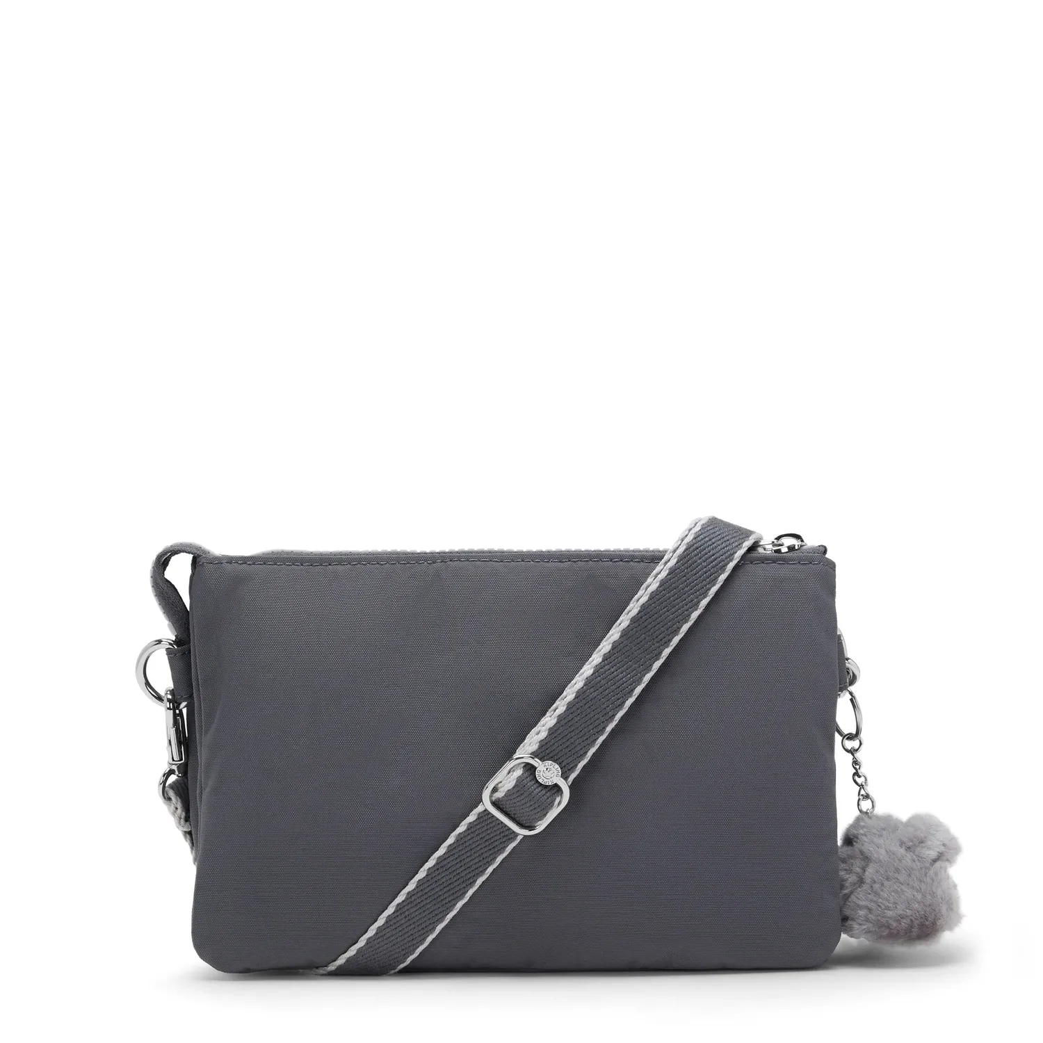 Kipling Riri crossbodytas Klein Moonlit Grey waterafstotend