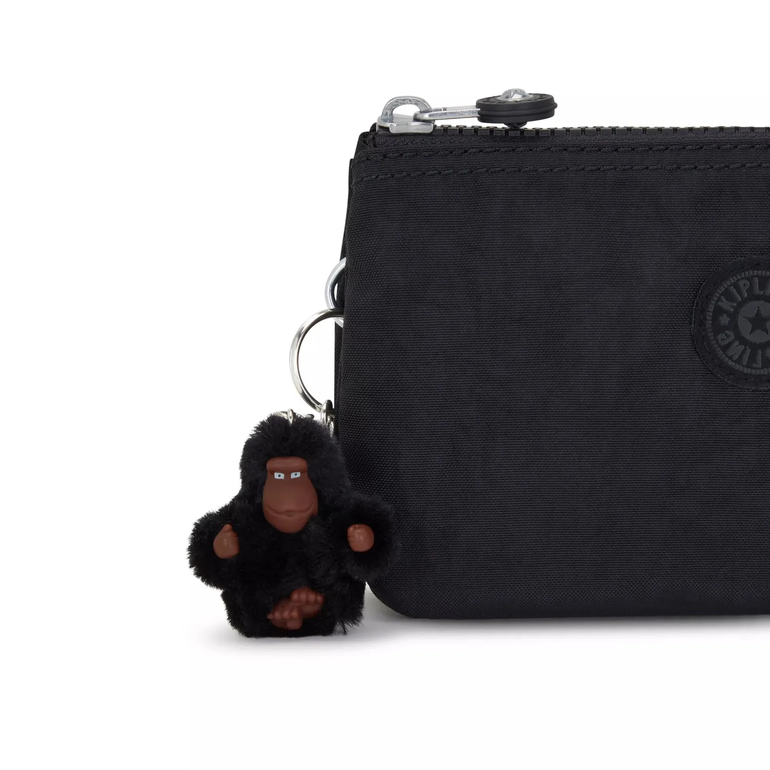 Kipling Creativity L etui Black Tonal groot zwart
