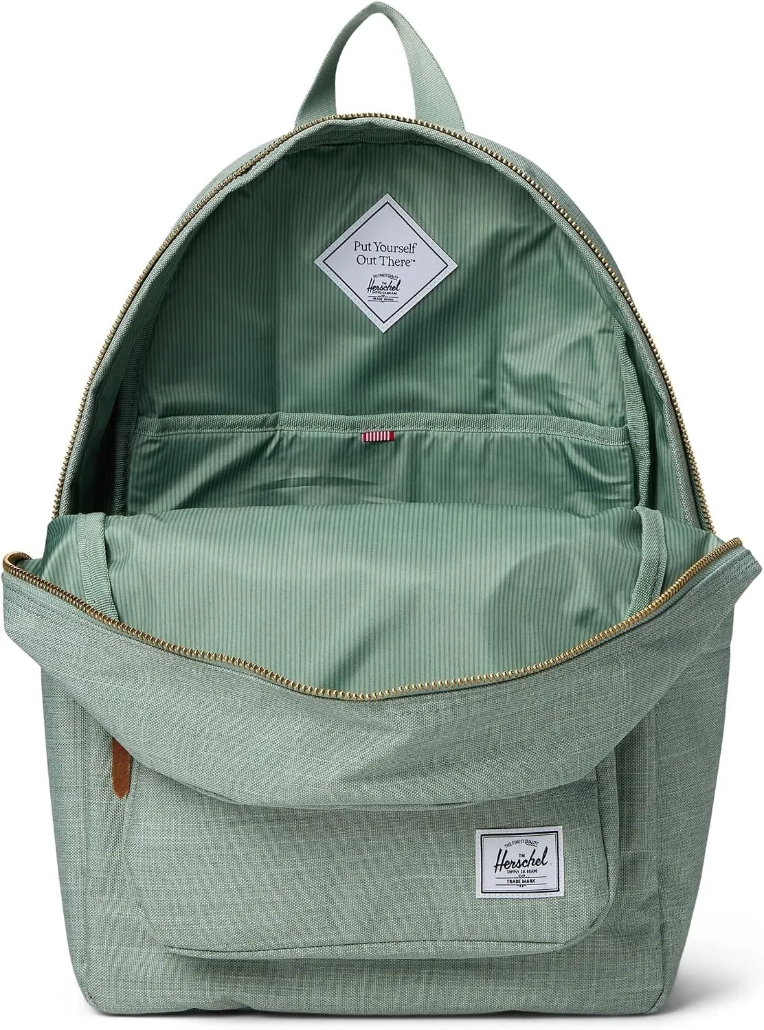 Herschel Settlement Rugzak Iceberg Green Canvas