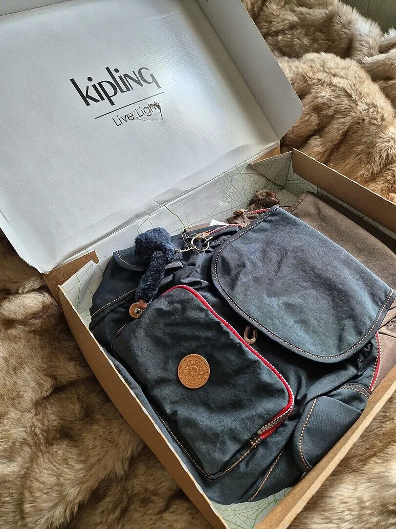 Kipling City Pack S rugzak Klein True Beige waterafstotend