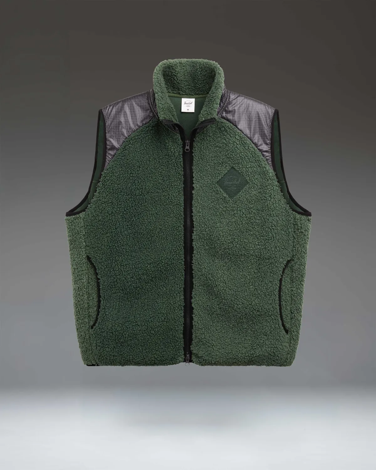 Herschel Performance Fleece bodywarmer zwart heren L