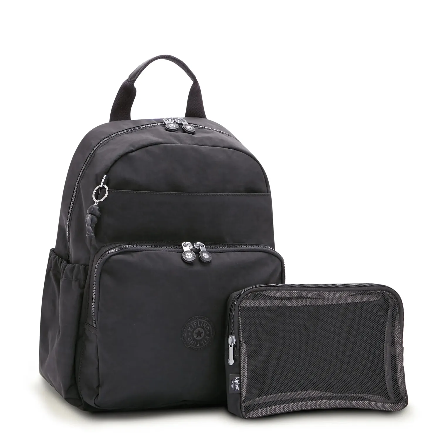 Kipling Maisie luierrugzak Black Noir Medium verschoningsmat