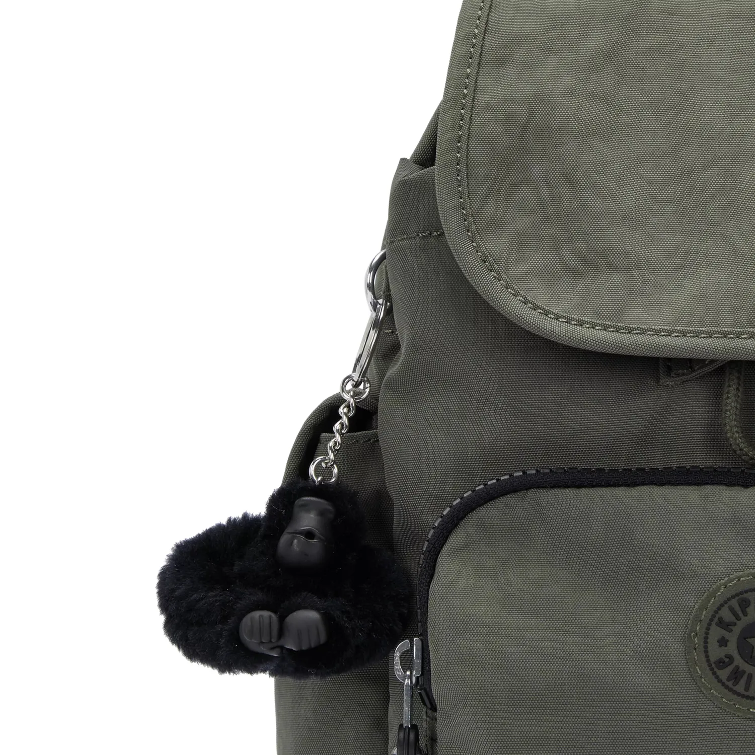 Kipling City Pack Mini rugzak Green Moss extra klein groen