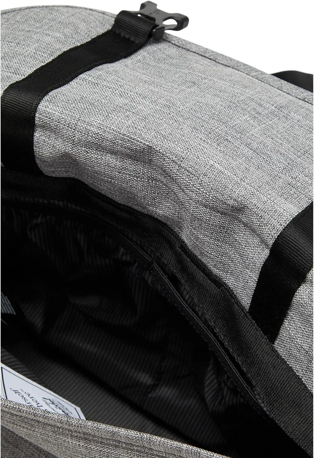 Herschel Cove messenger Raven Crosshatch grijs canvas