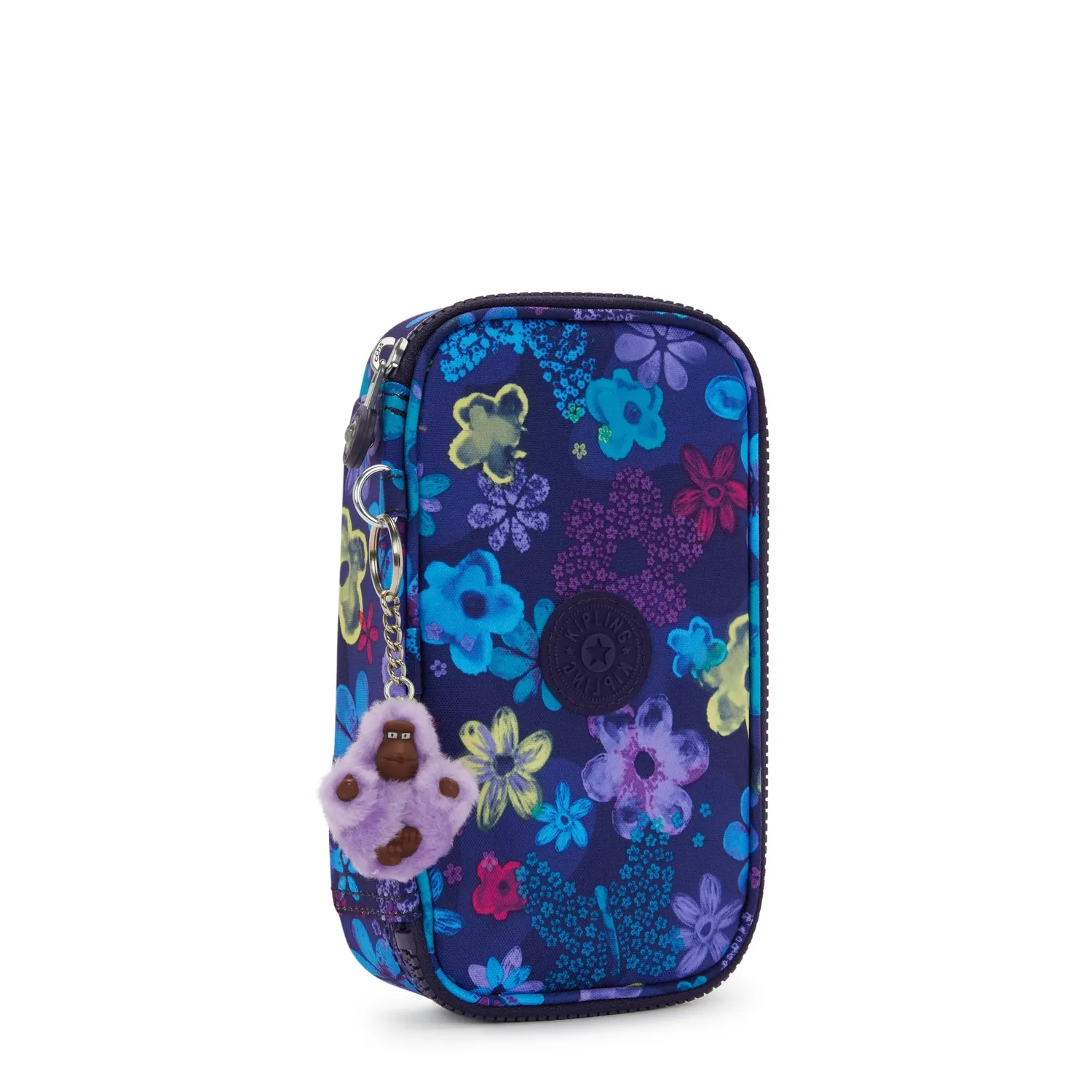 Kipling 50 Pens pennenzak Dark Flower Stamp medium 9 lussen