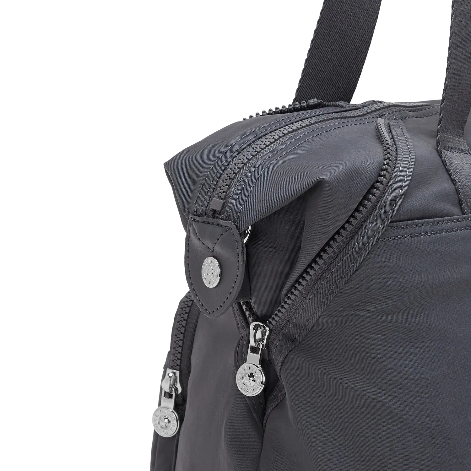 Kipling New Art Duo Pocket Medium tas Moonlit Slate 15"