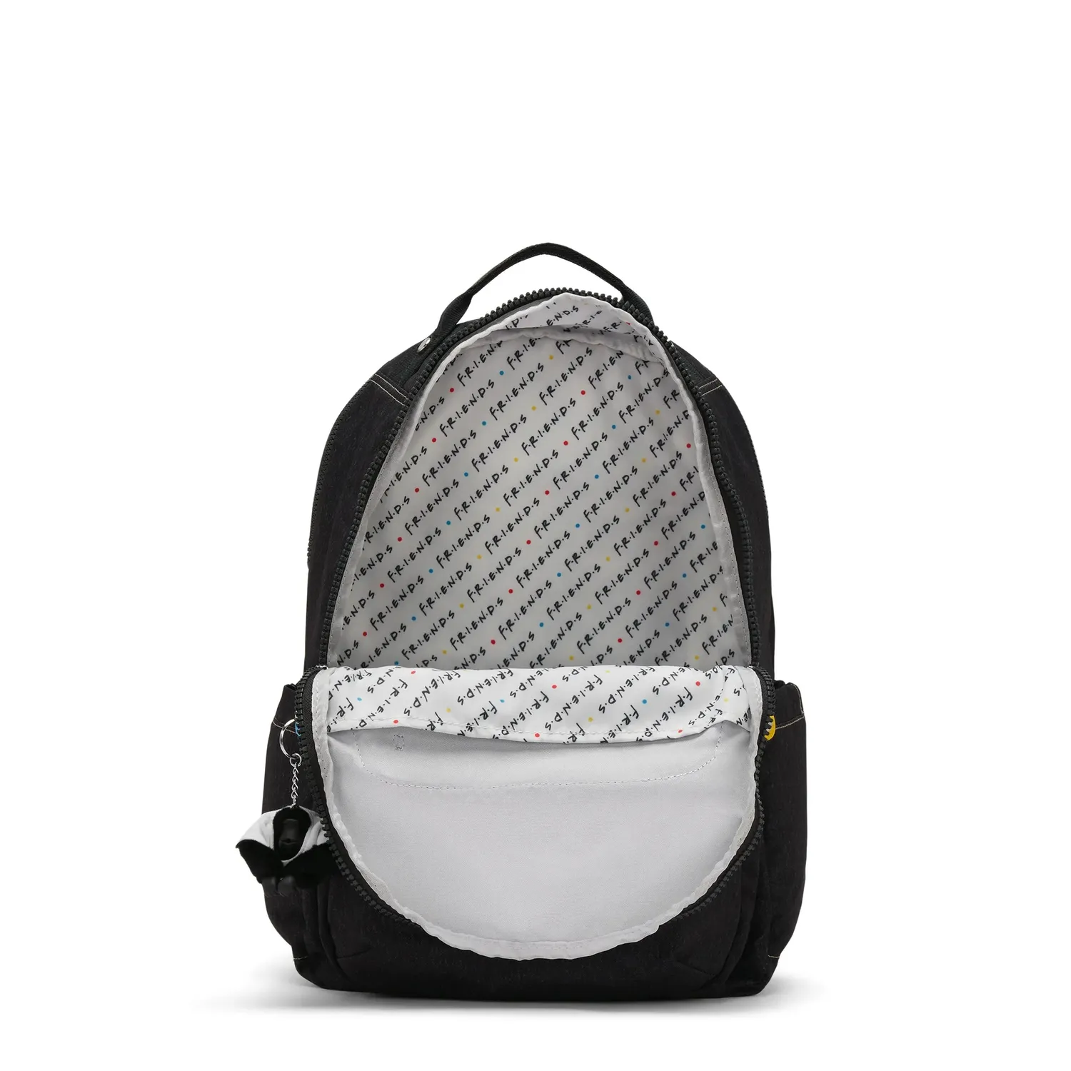 Kipling Seoul Lap rugzak Skyline Black Groot 15 inch
