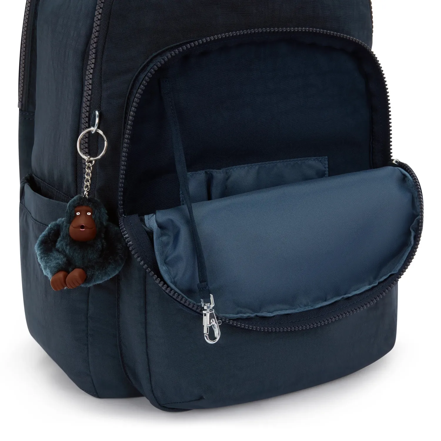 Kipling Seoul College Extra rugzak True Blue Tonal 15 inch