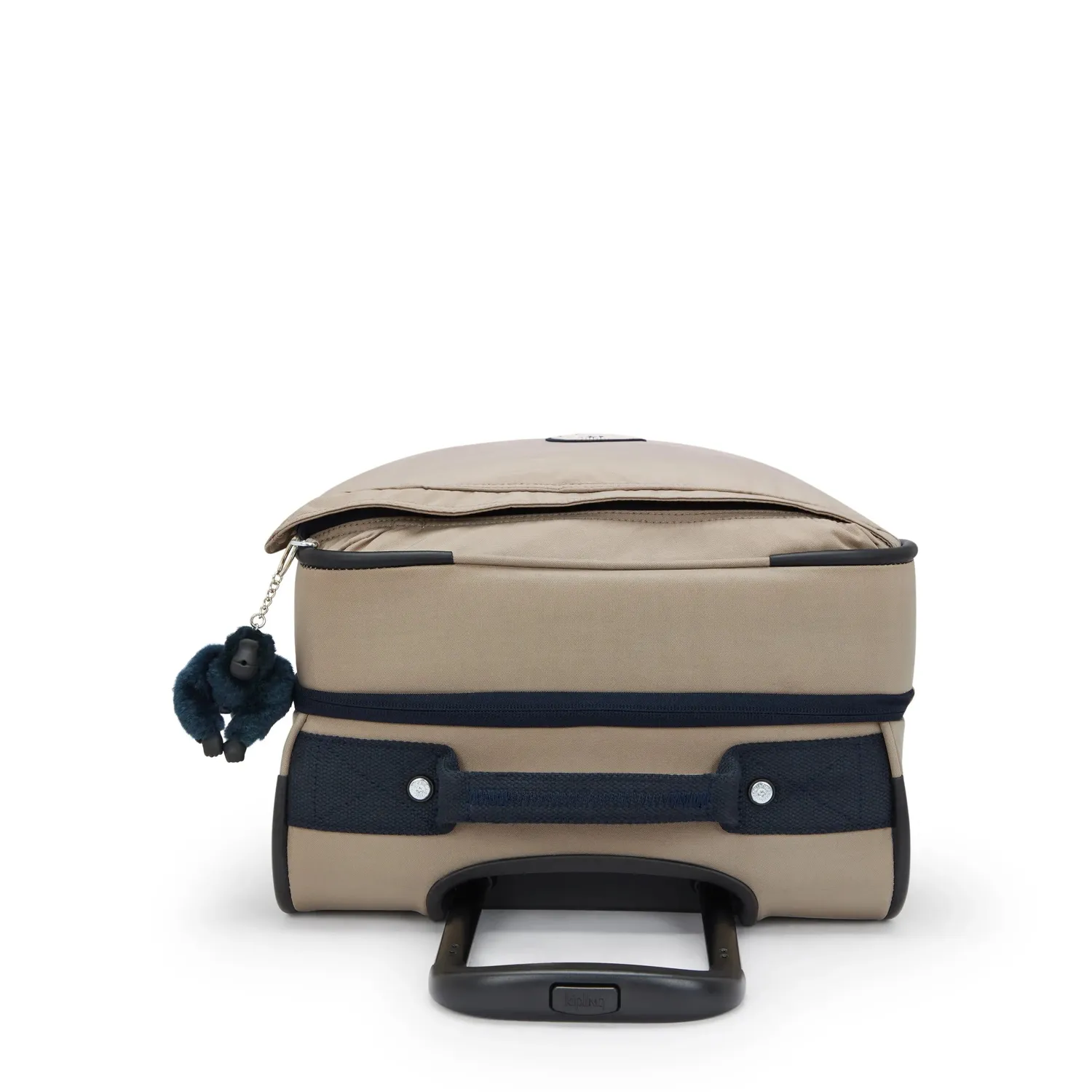 Kipling Spontaneous S koffer Soft Taupe Combo klein handbagage