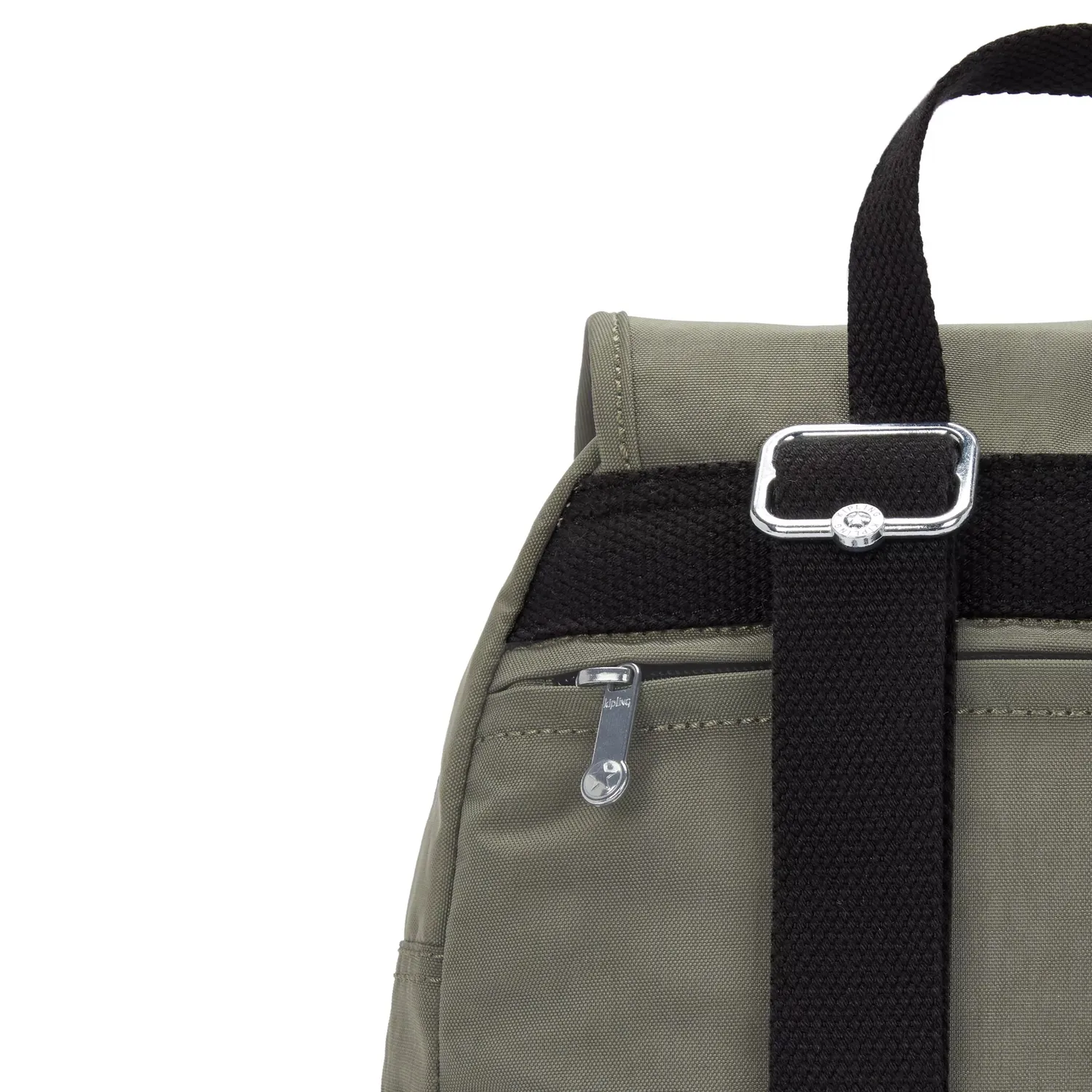 Kipling City Pack S rugzak Green Moss klein waterafstotend