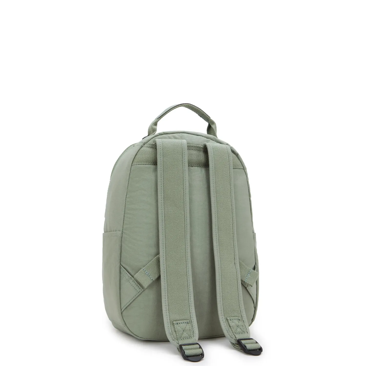 Kipling Seoul S kleine rugzak Green Tea met zijvakken voor fles