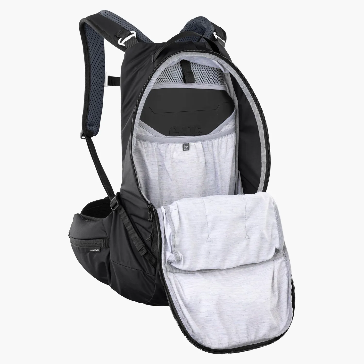 Evoc Trail Pro Blackline 16 rugzak zwart protector