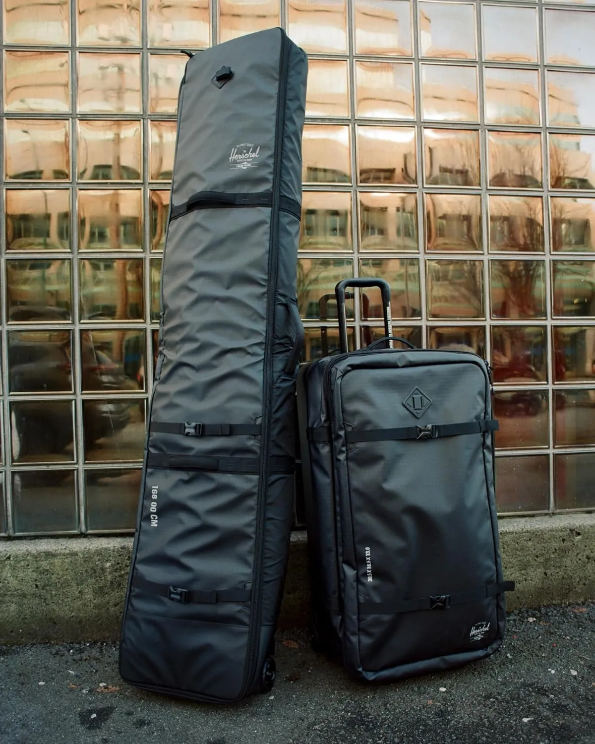 Herschel All Season Hybrid reistas Large 96L zwart