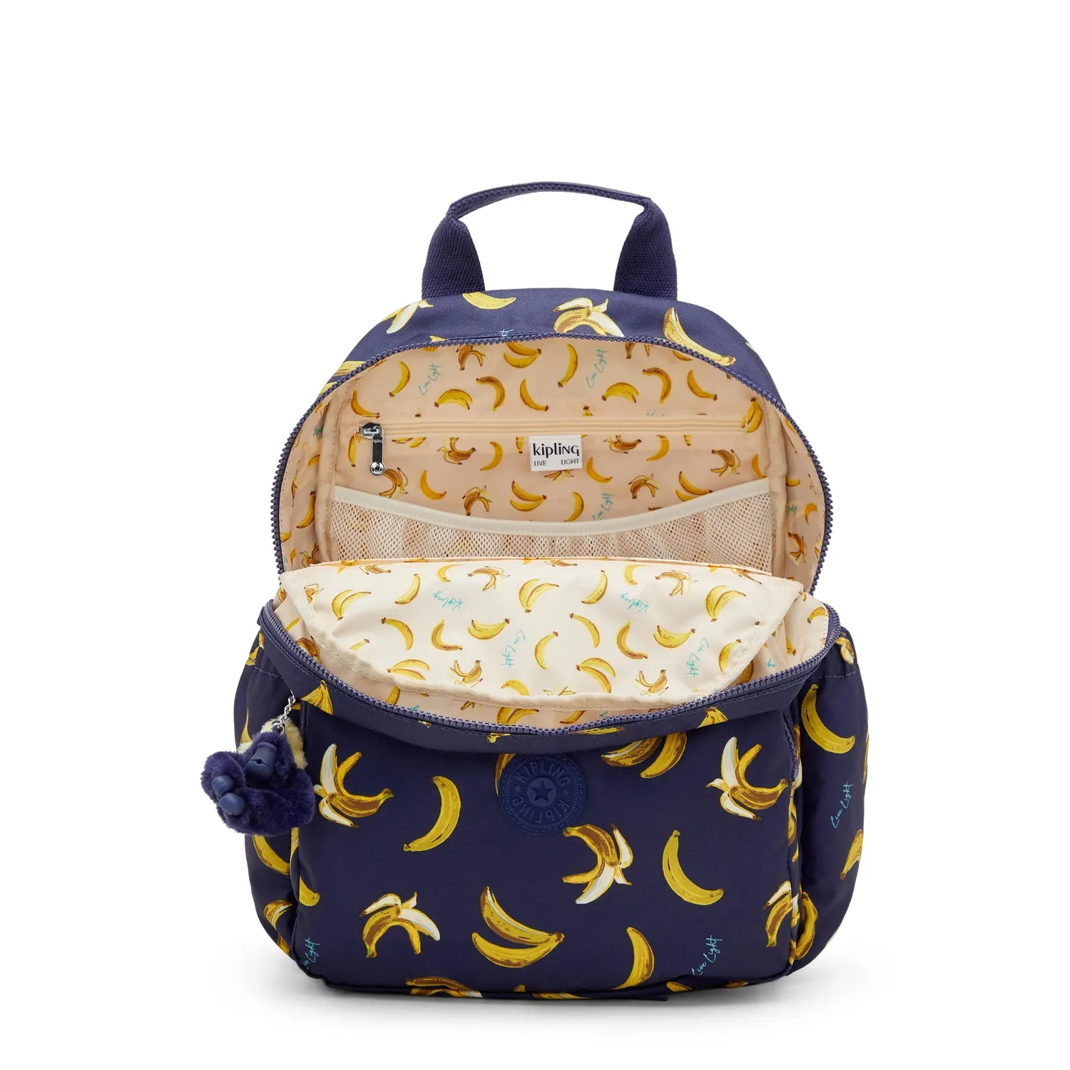Kipling Maisie babyrugzak Baby Banana Print medium