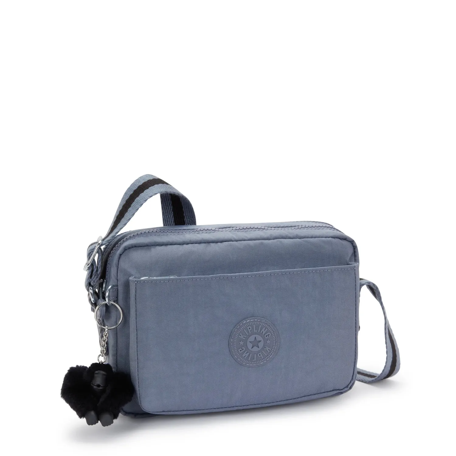 Kipling Abanu M crossbody tas Blue Stone – 2 vakken