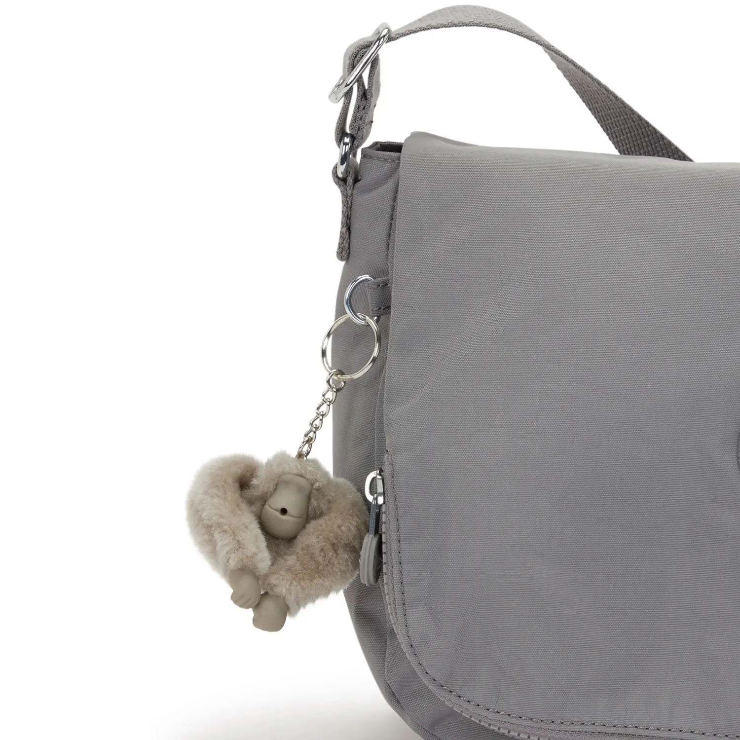 Kipling Earthbeat M schoudertas Inviting Grey medium crossbody